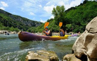 Les Gorges de l’Ardècheen canoë